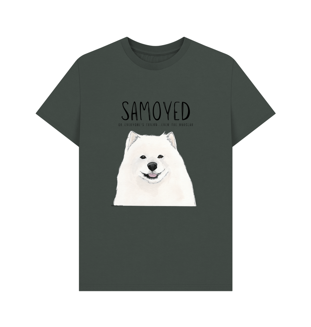 Fluff Happens – Samoyed T-Shirt for Friendly Gentlemen