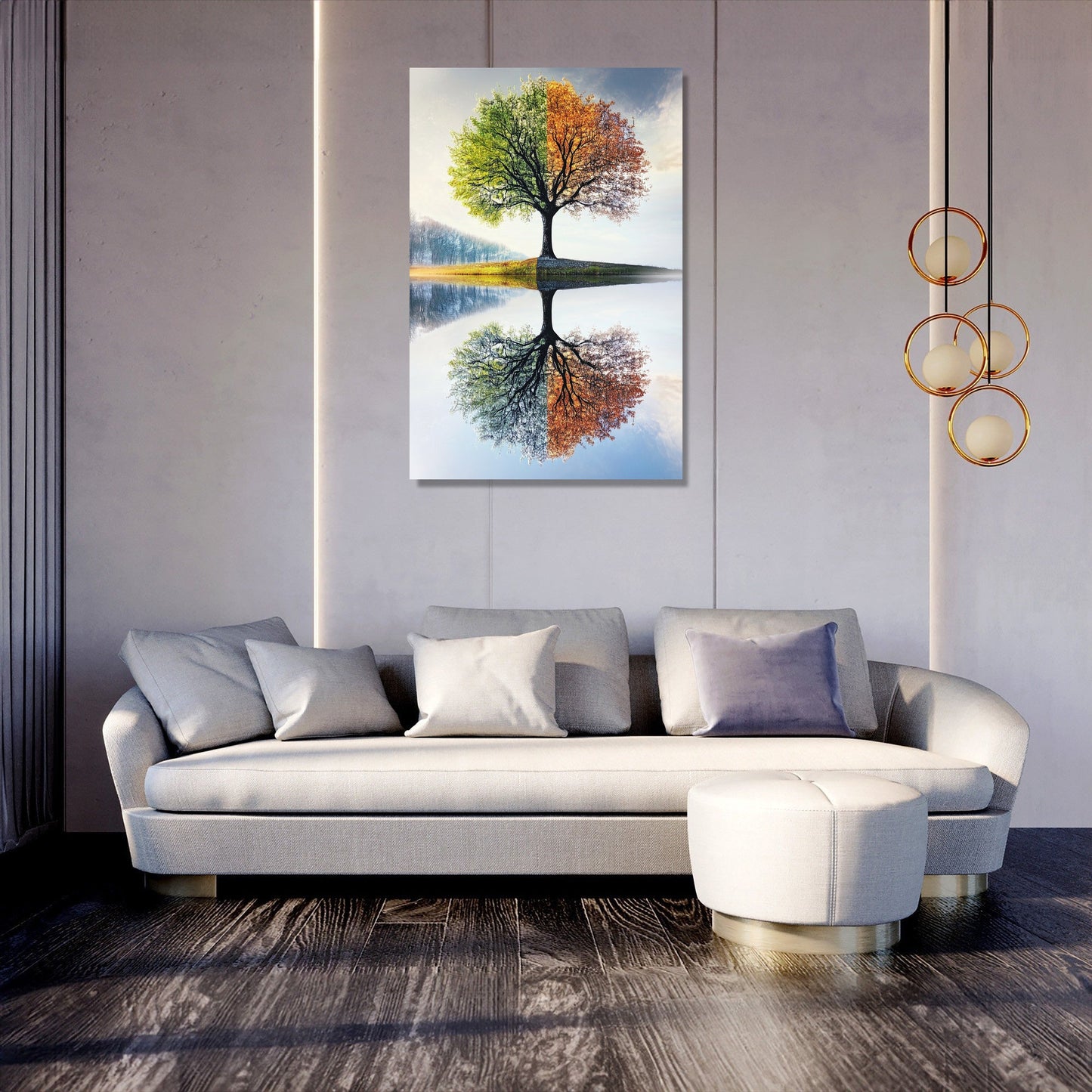 Seasons Reflected Canvas