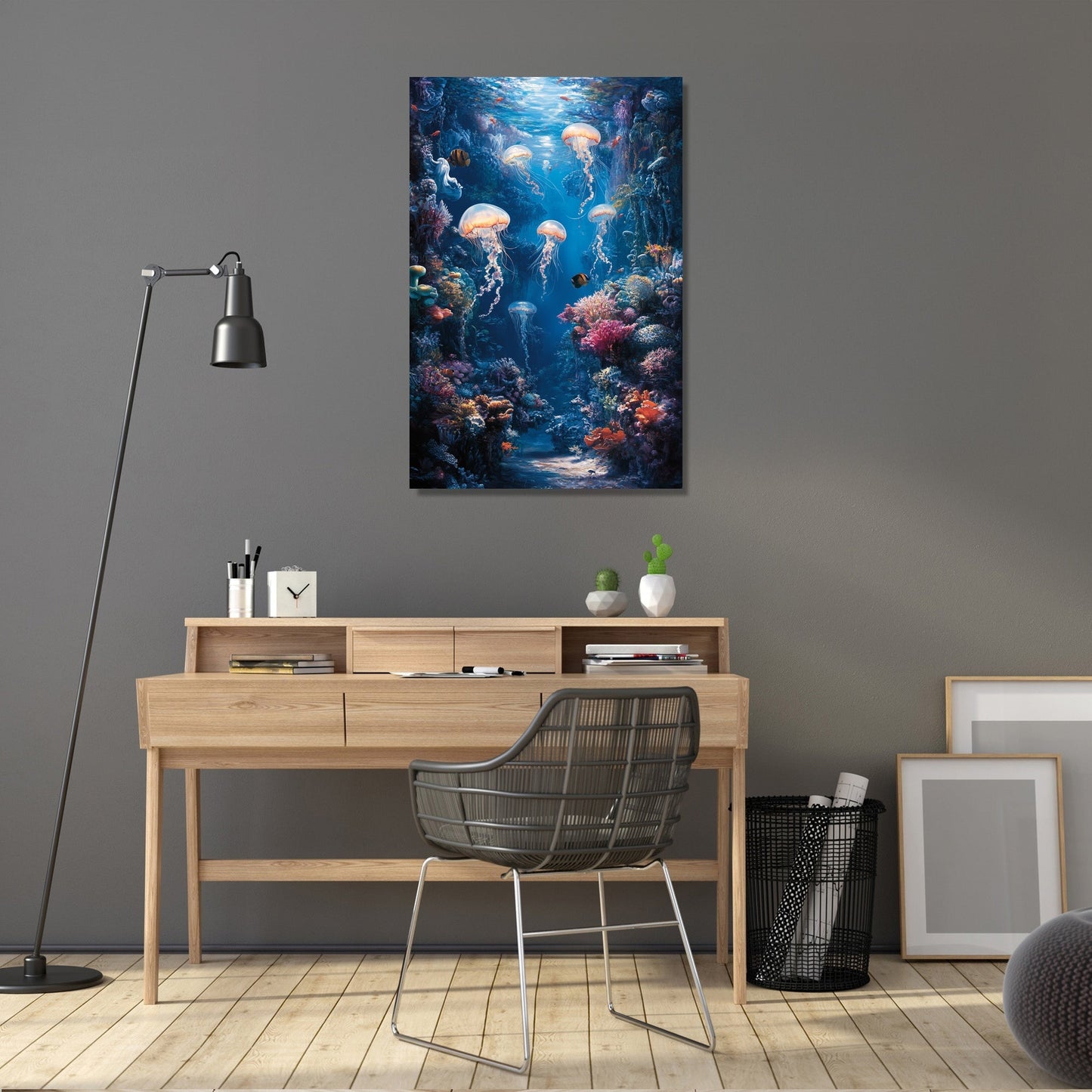 Enigmatic Ocean Symphony Canvas