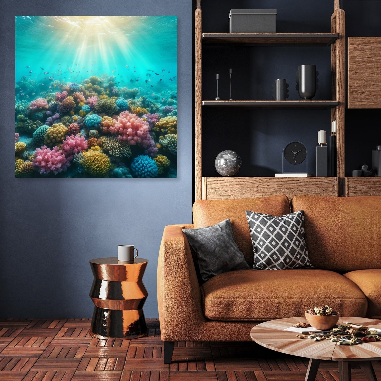 Coral Reef Serenity Canvas