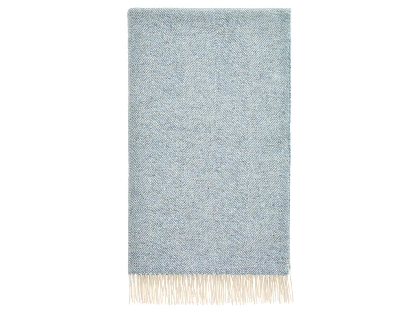 XL Herringbone Shetland Pure New Wool Throws