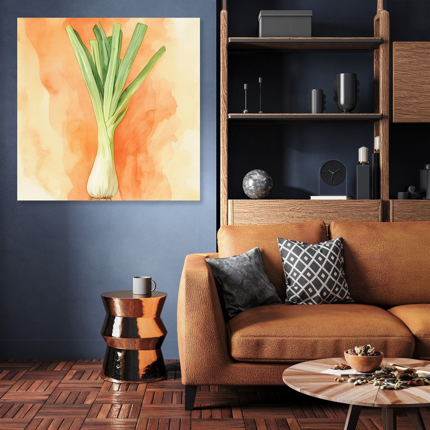 Leek Harmony Canvas