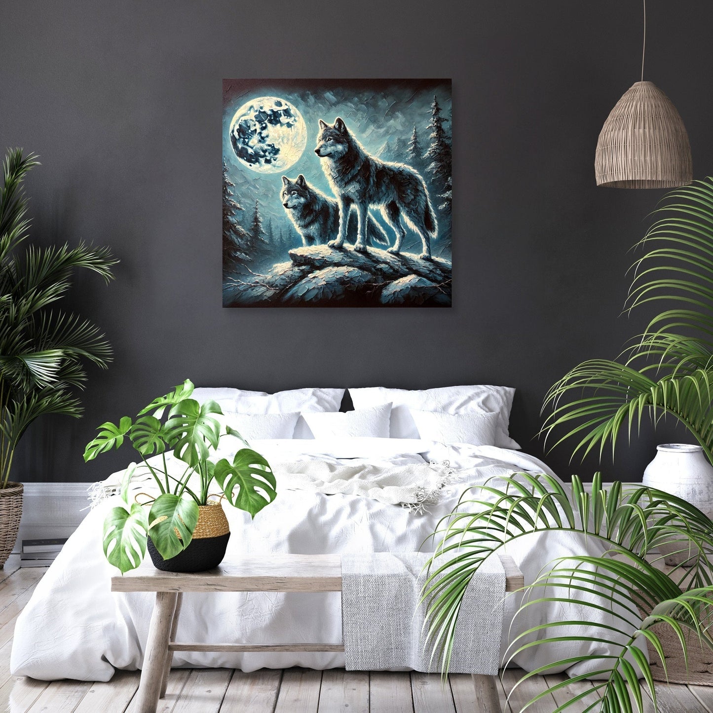 Lunar Majesty Canvas