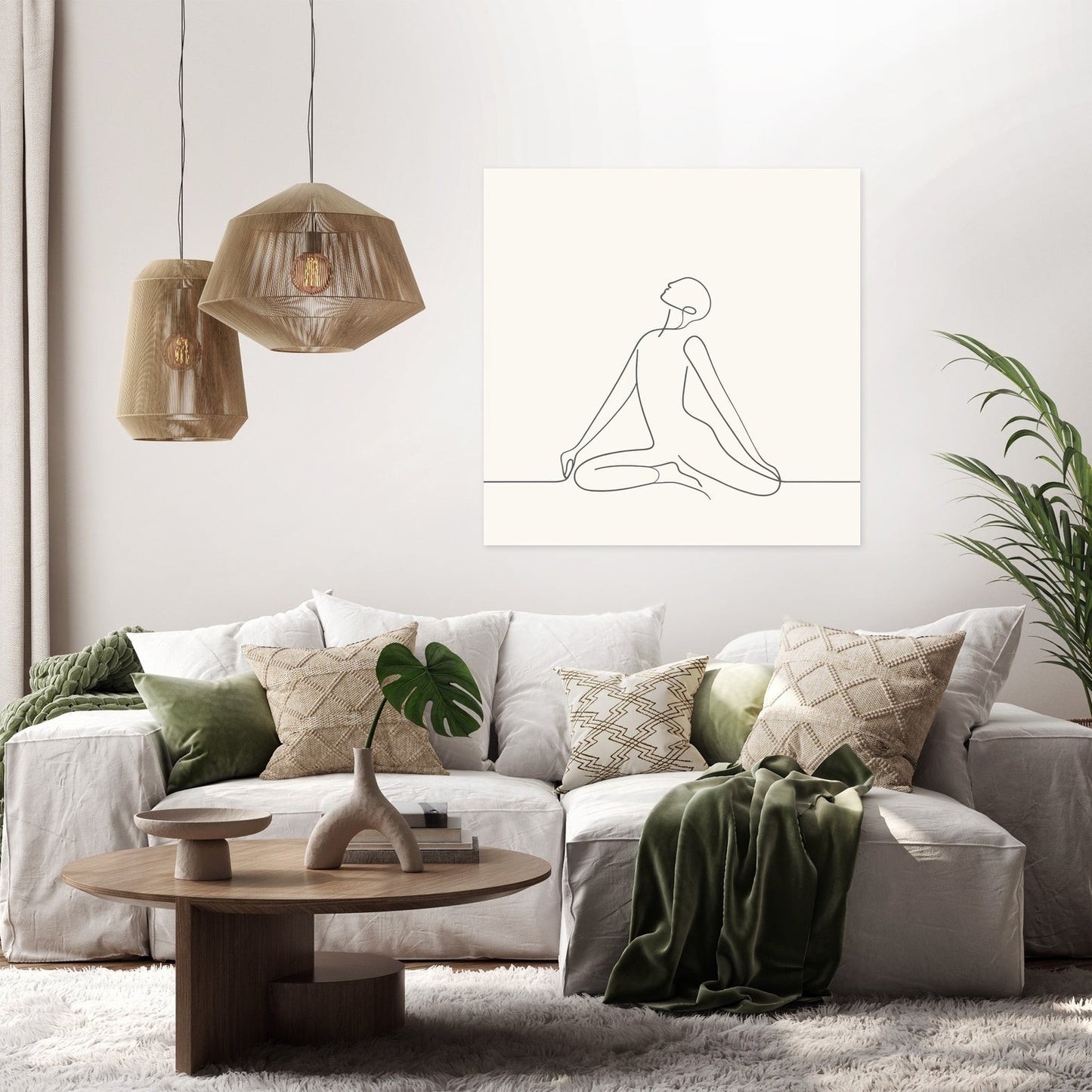 Serenity Yoga Canvas