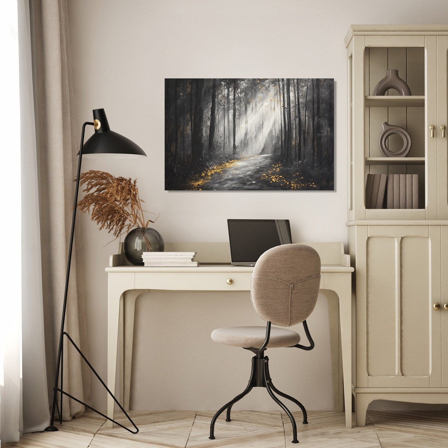 Golden Whisper Canvas