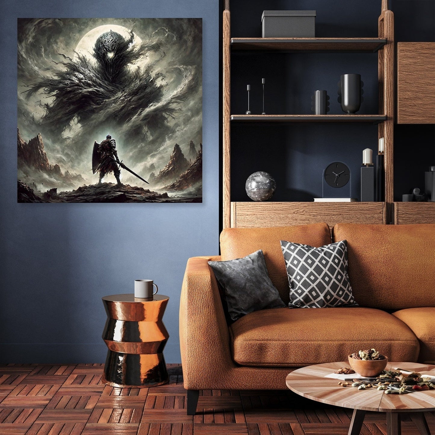 Defiant Knight Canvas