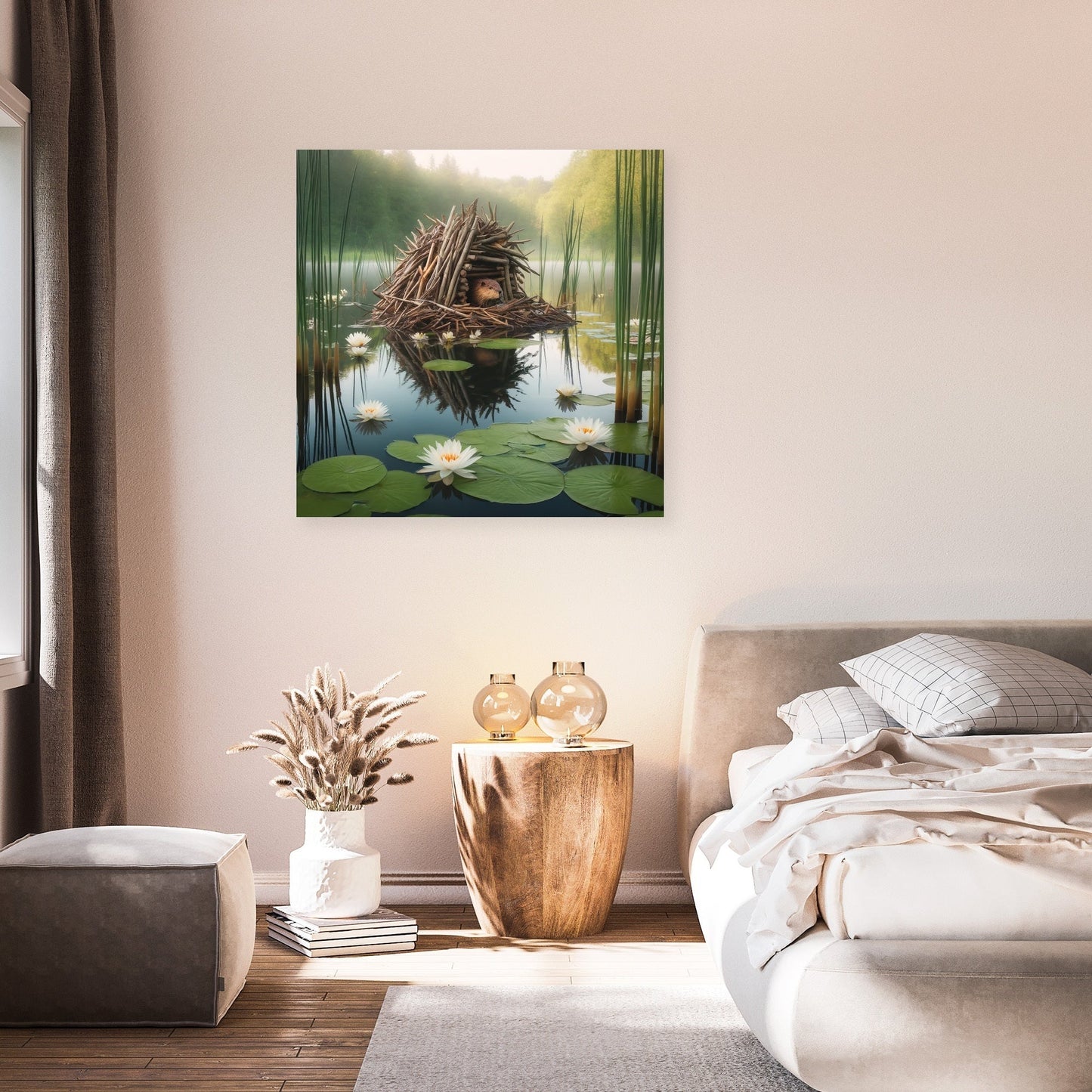 Beaver Lodge Harmony Canvas