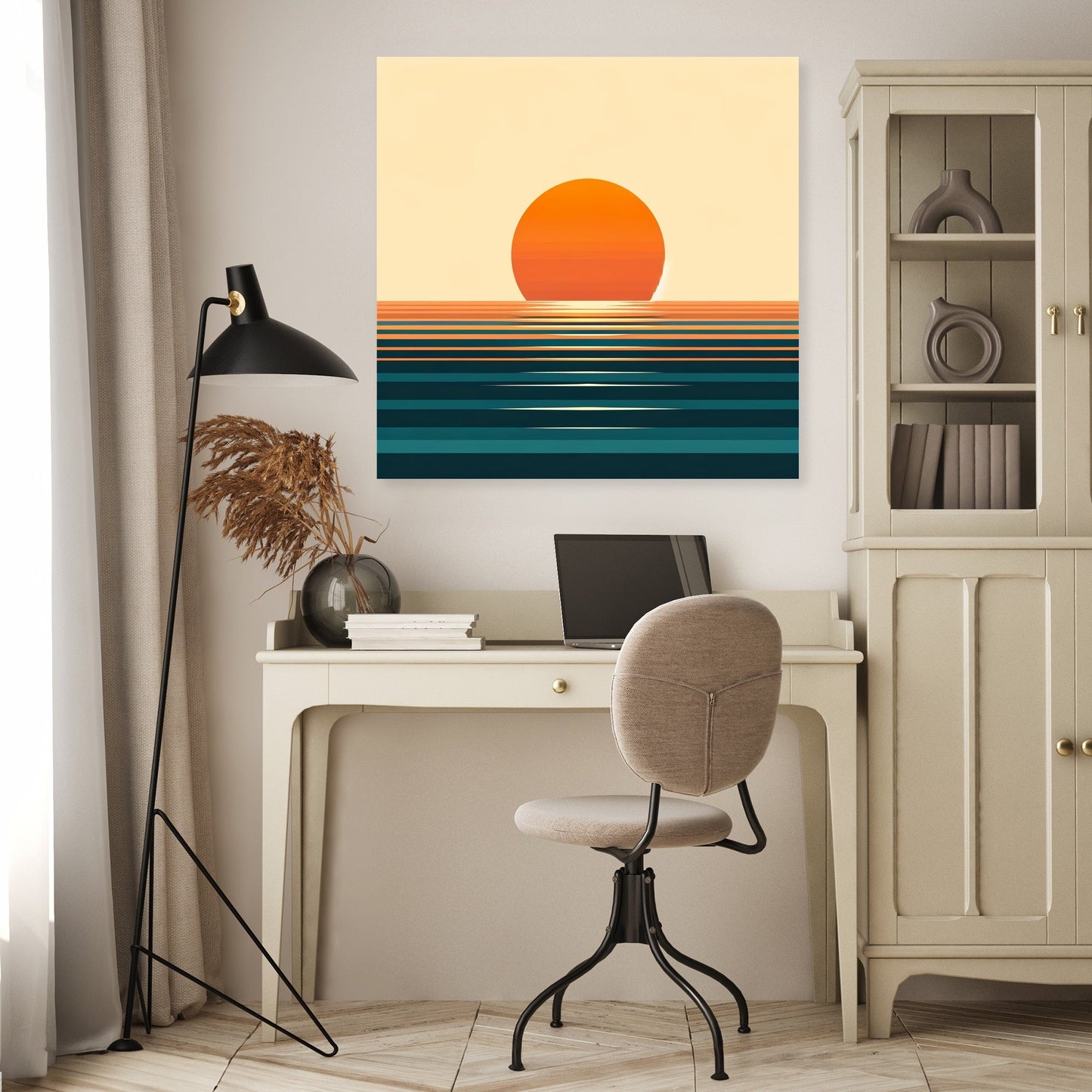 Minimalist Horizon Canvas