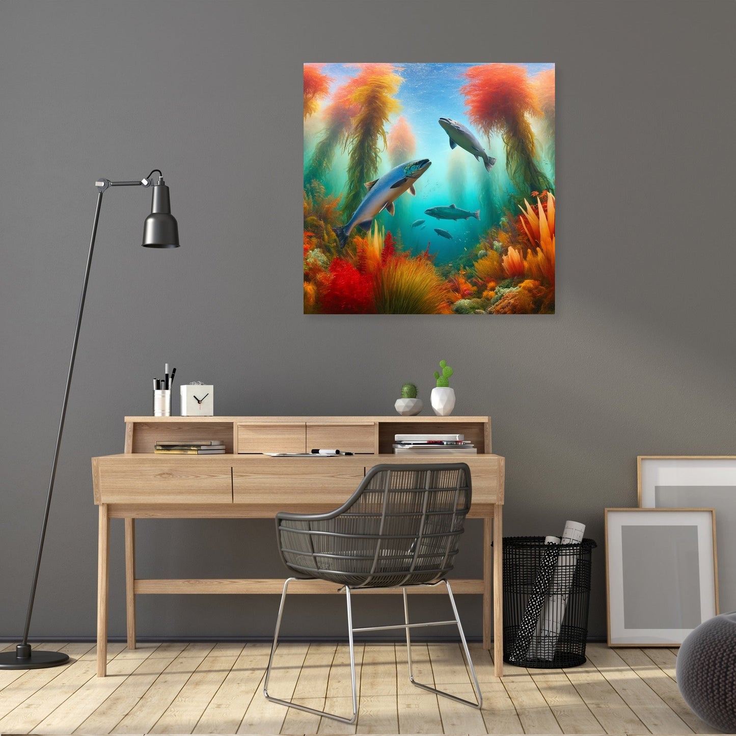 Autumn Underwater Canvas