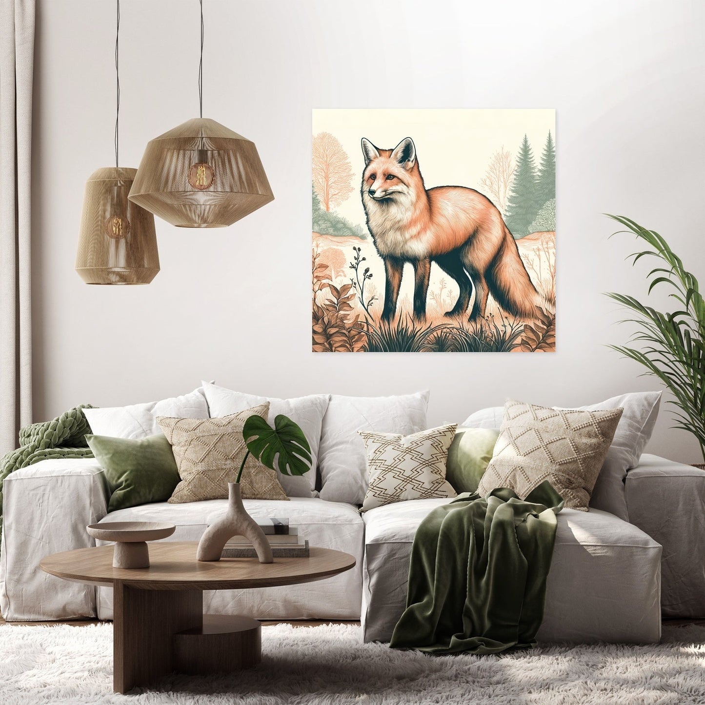Forest Fox Canvas