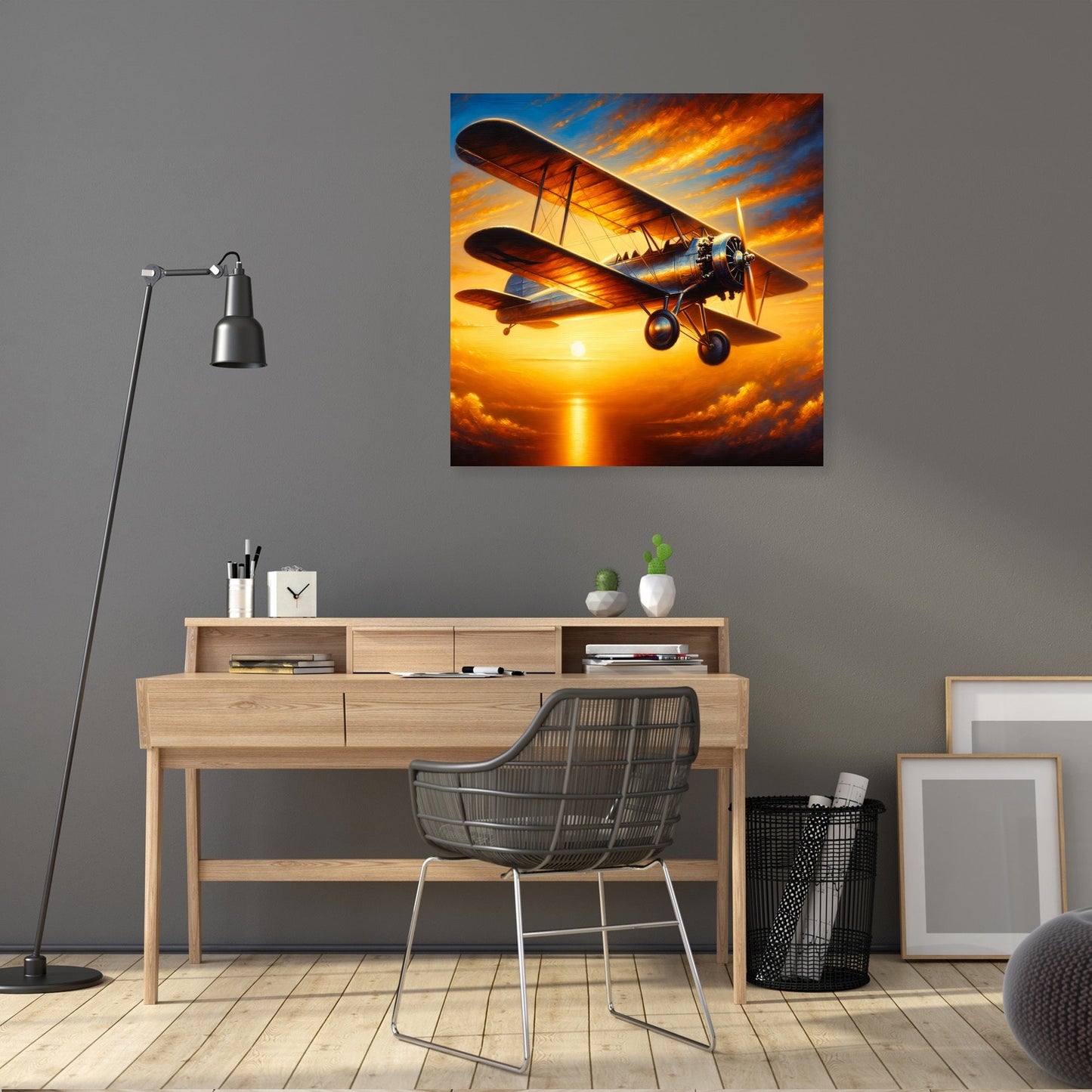 Sunset Flight Canvas