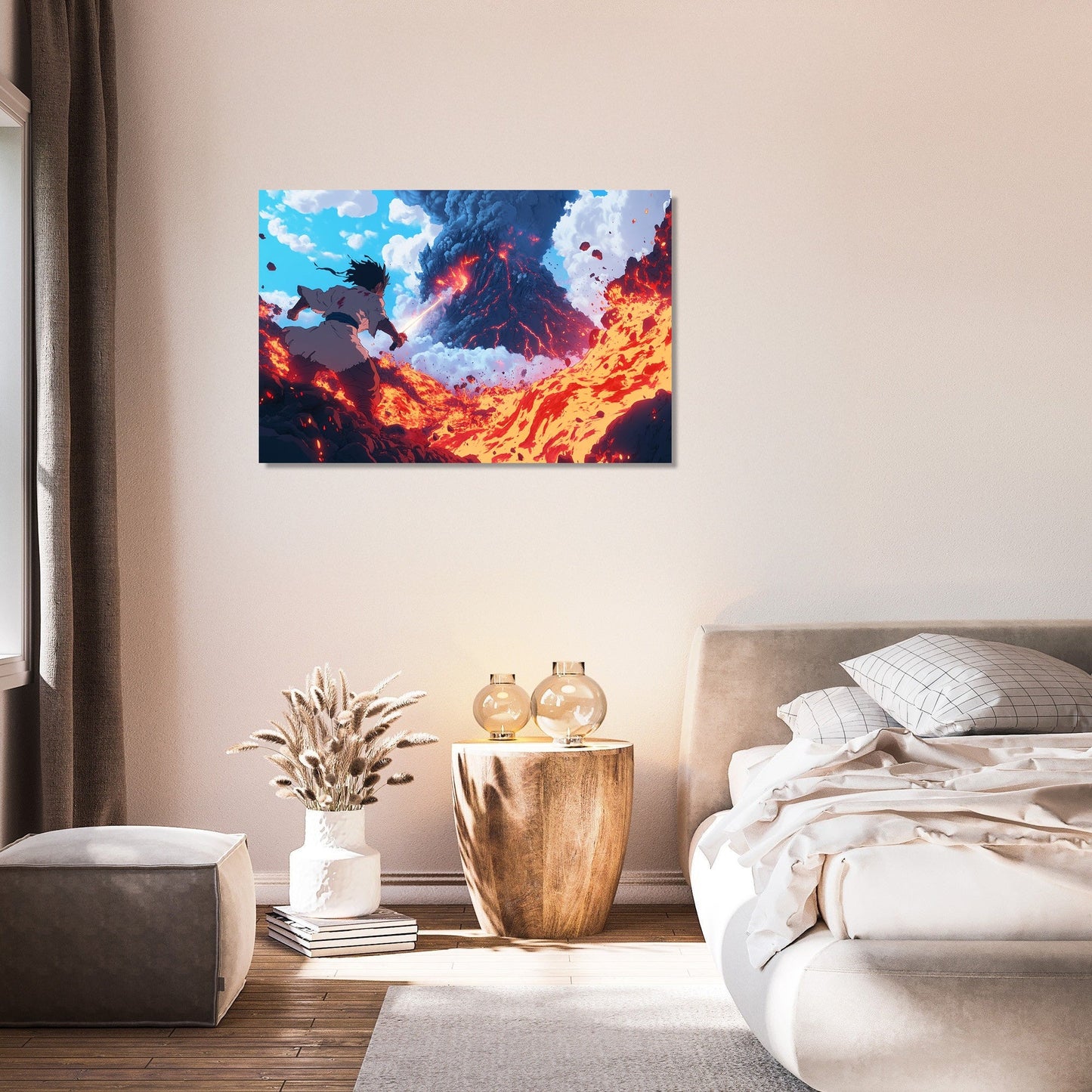 Fiery Duel Canvas