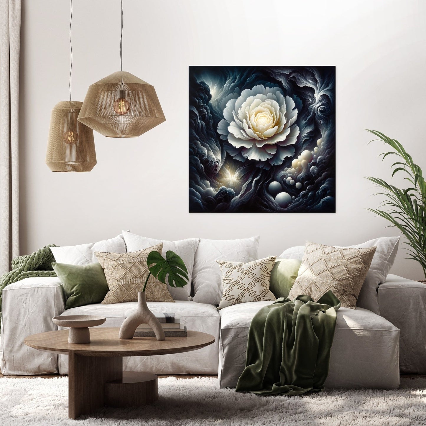 Peony Enigma Canvas