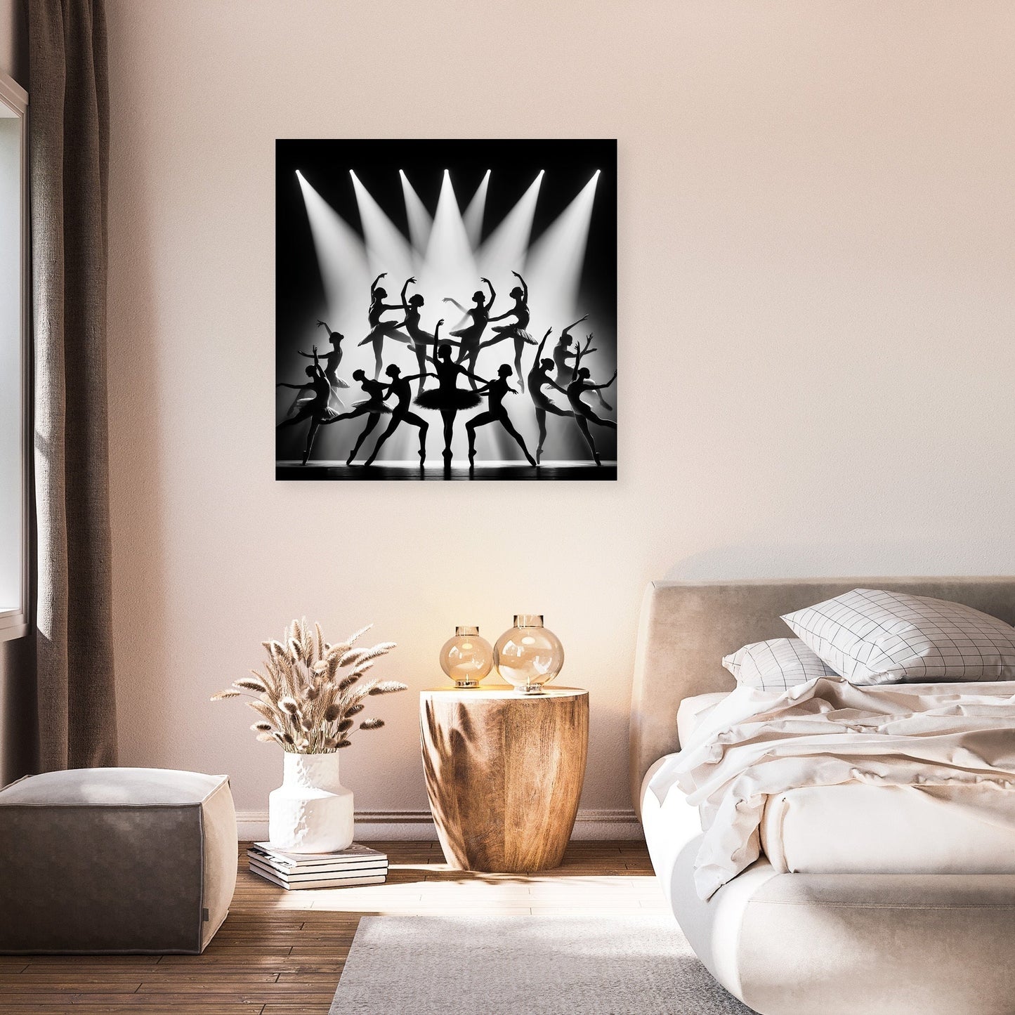 Silhouette Ballet Canvas