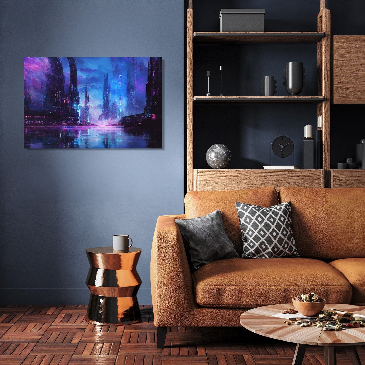 Dreamscape Metropolis Canvas