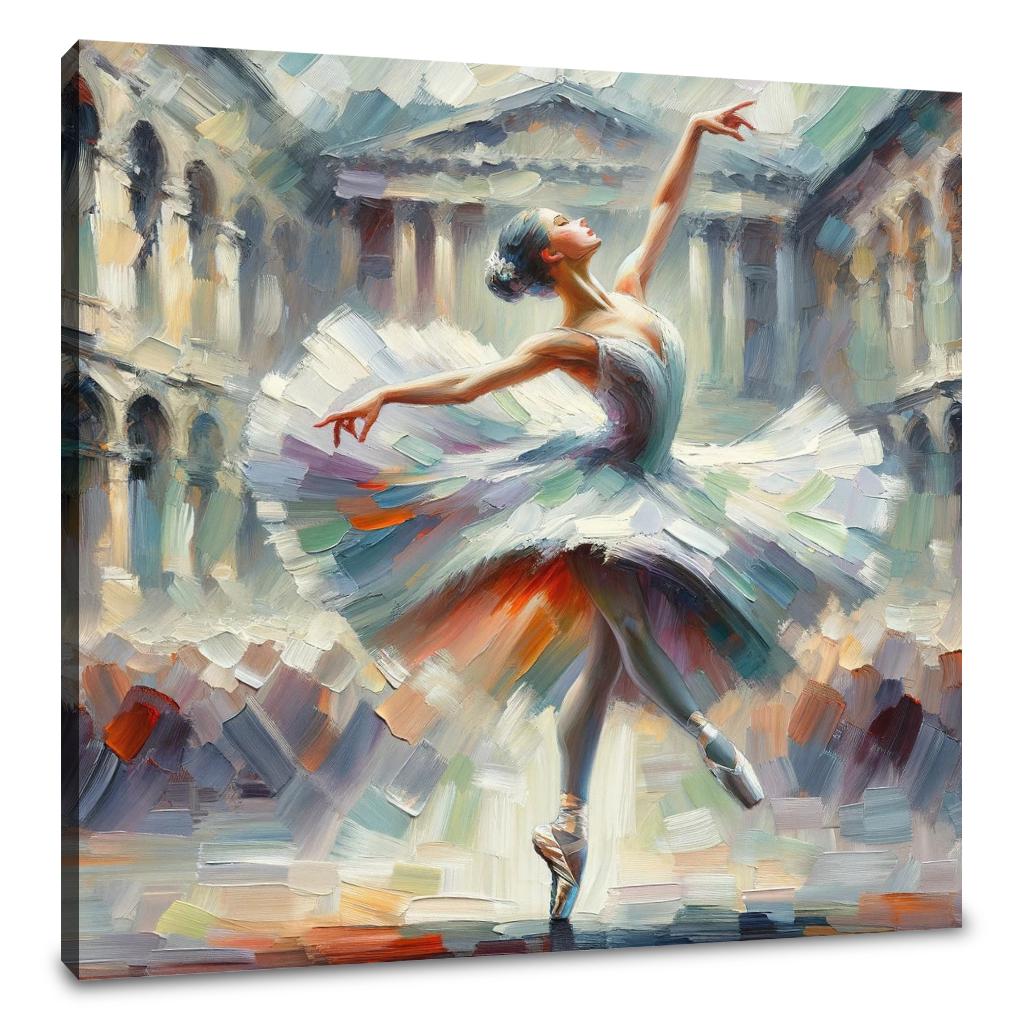 Graceful Spin Canvas