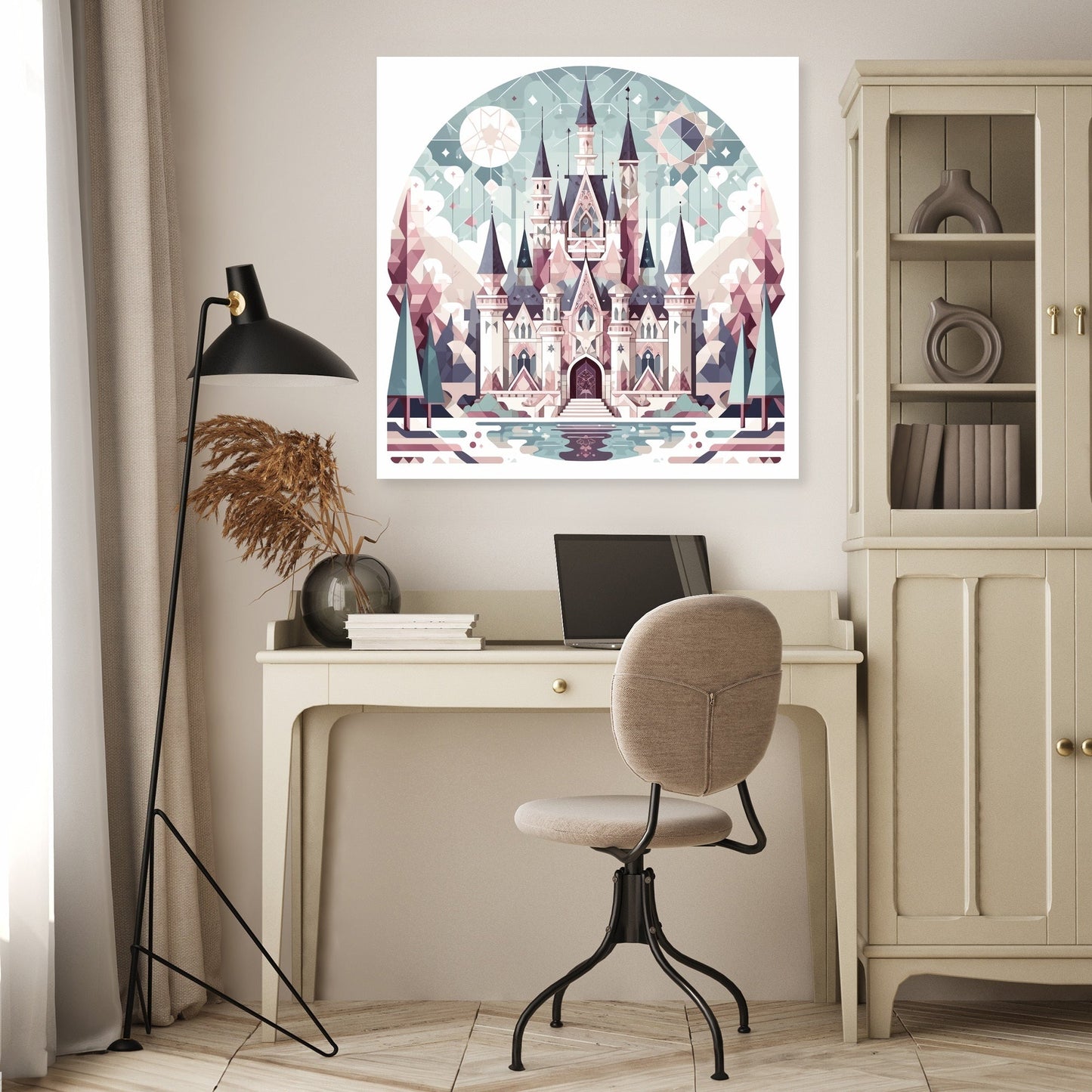 Whimsical Castle Canvas
