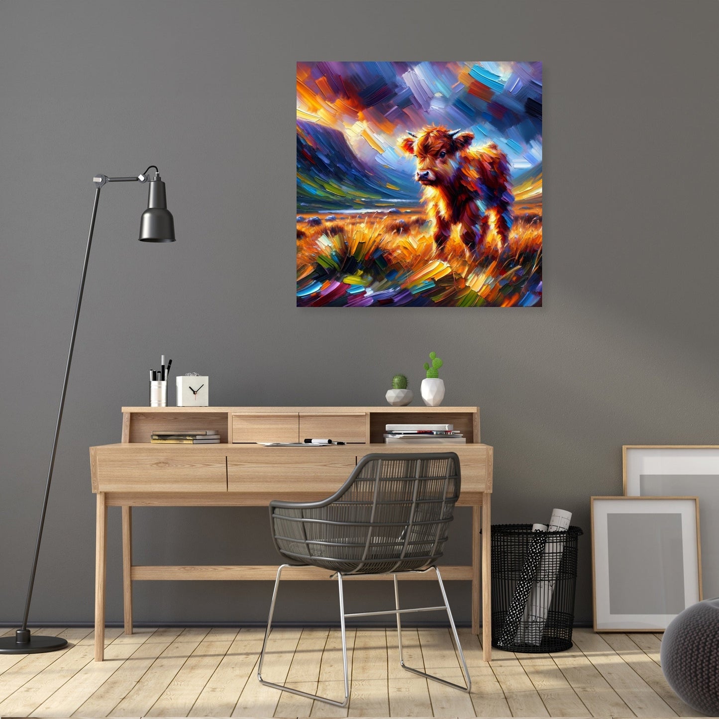 Highland Emotion Canvas