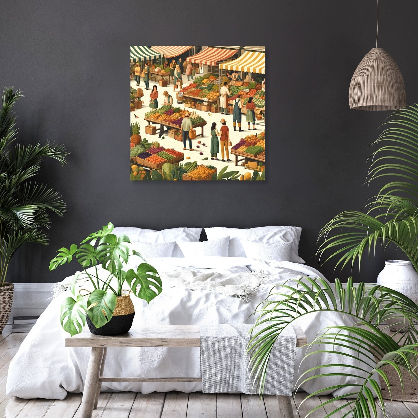 Market Fresh Canvas