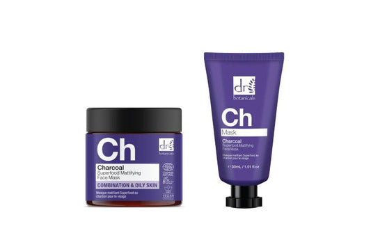 Charcoal Superfood Face Mask Duo