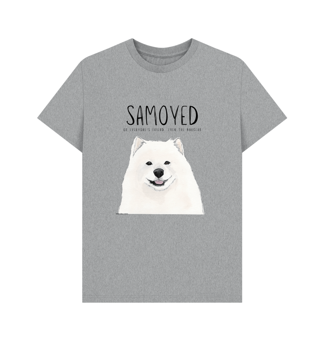 Fluff Happens – Samoyed T-Shirt for Friendly Gentlemen