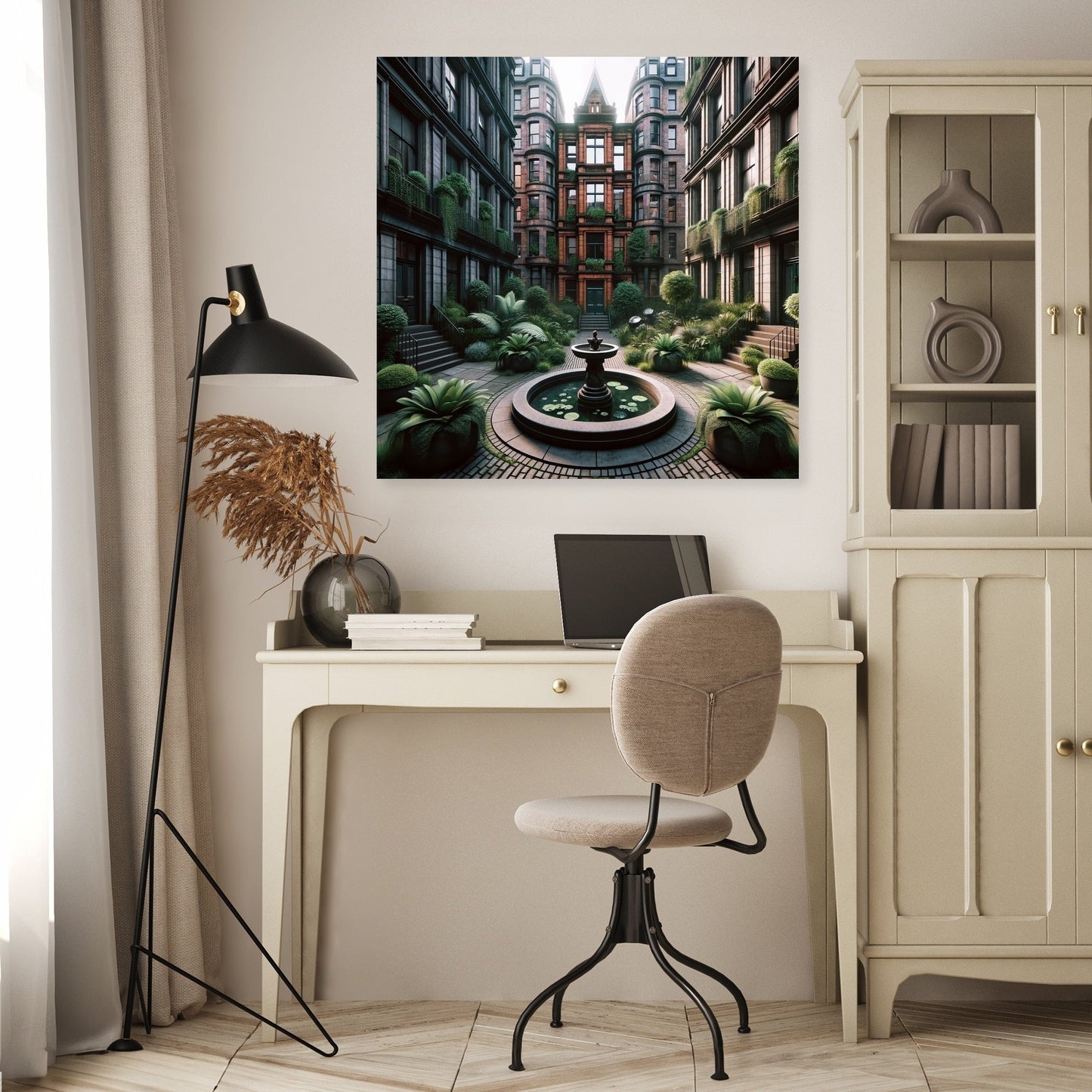 Victorian Oasis Glasgow Canvas