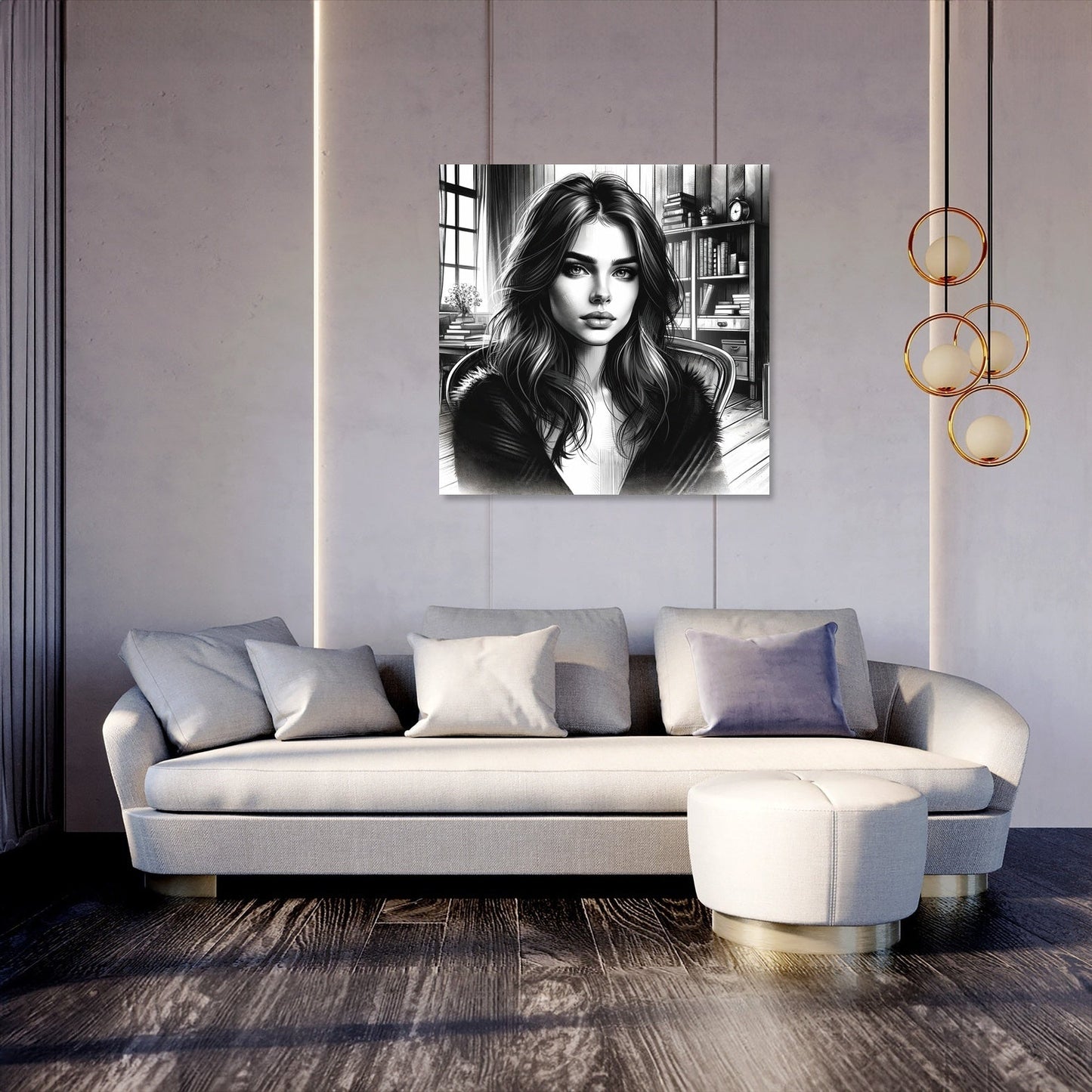 Intimate Portrait Canvas