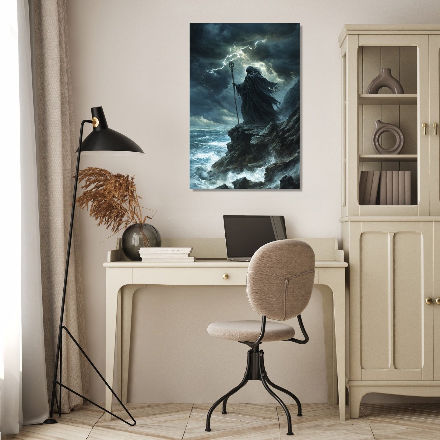 Mystic Storm Wizard Canvas