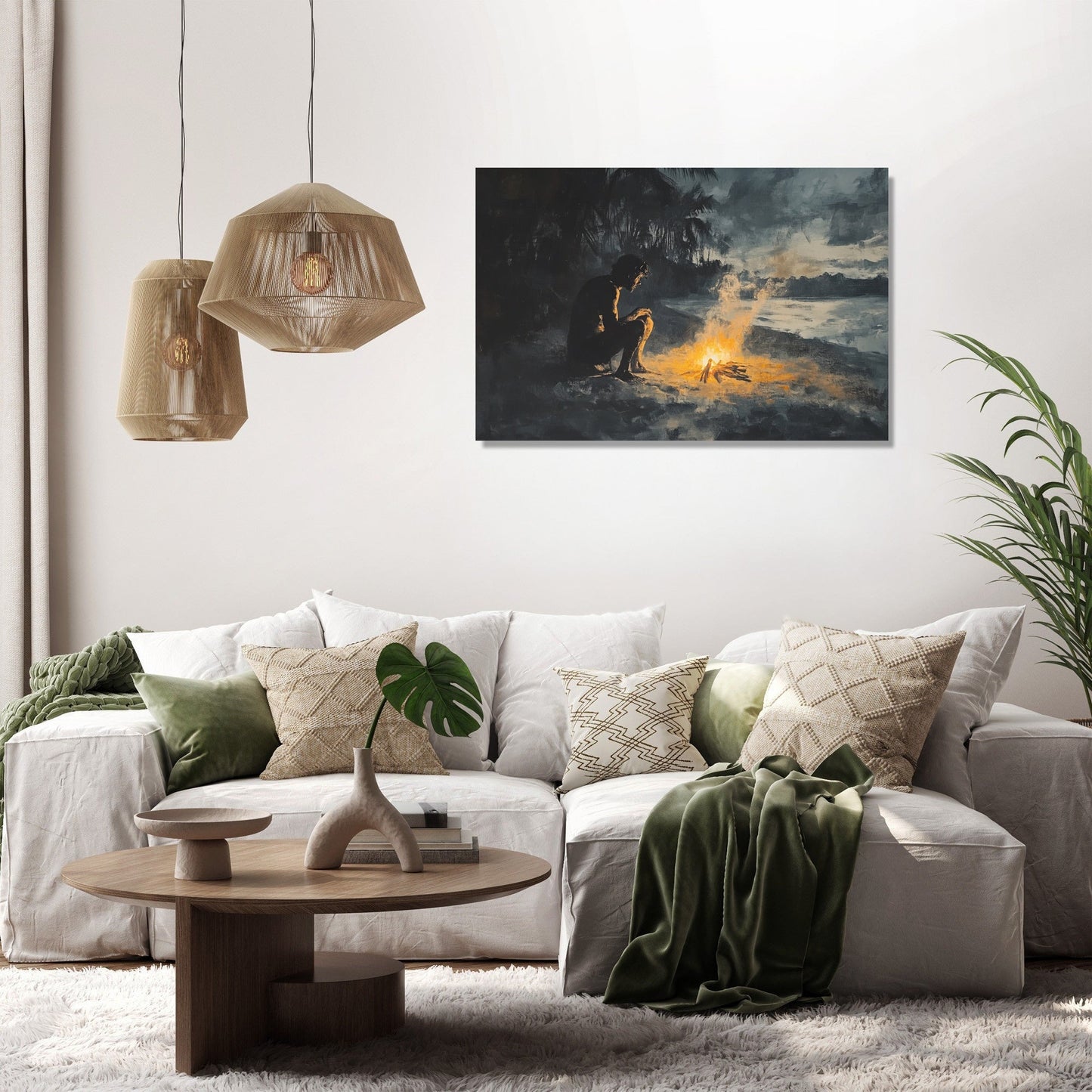 Island Solitude Canvas