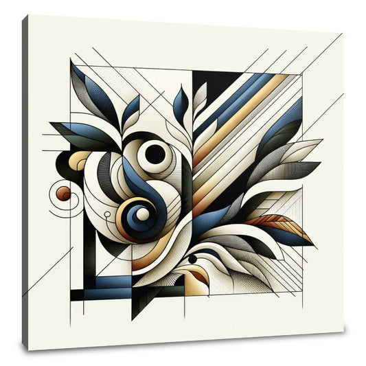 Organic Geometry Canvas
