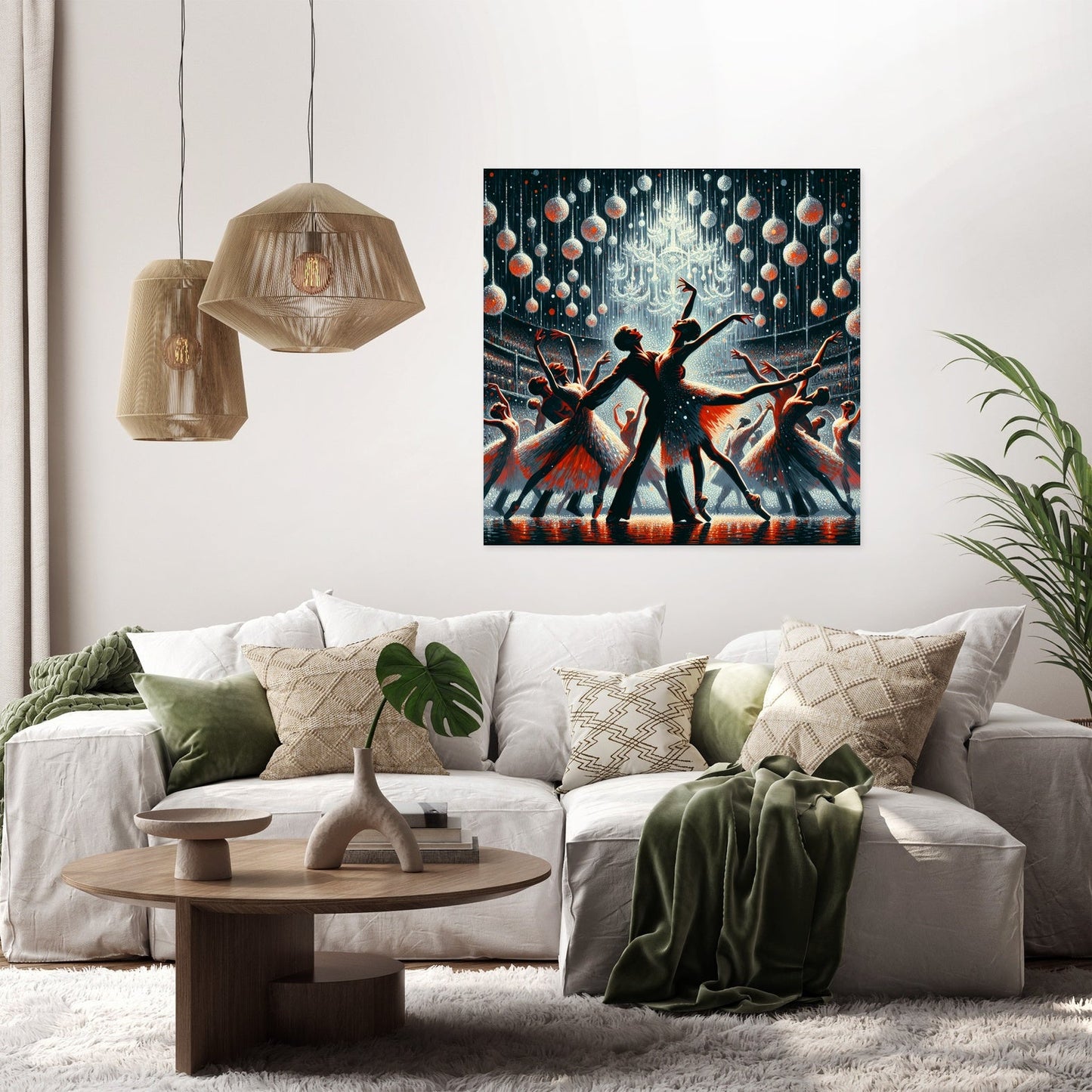 Nutcracker Ballet Passion Canvas