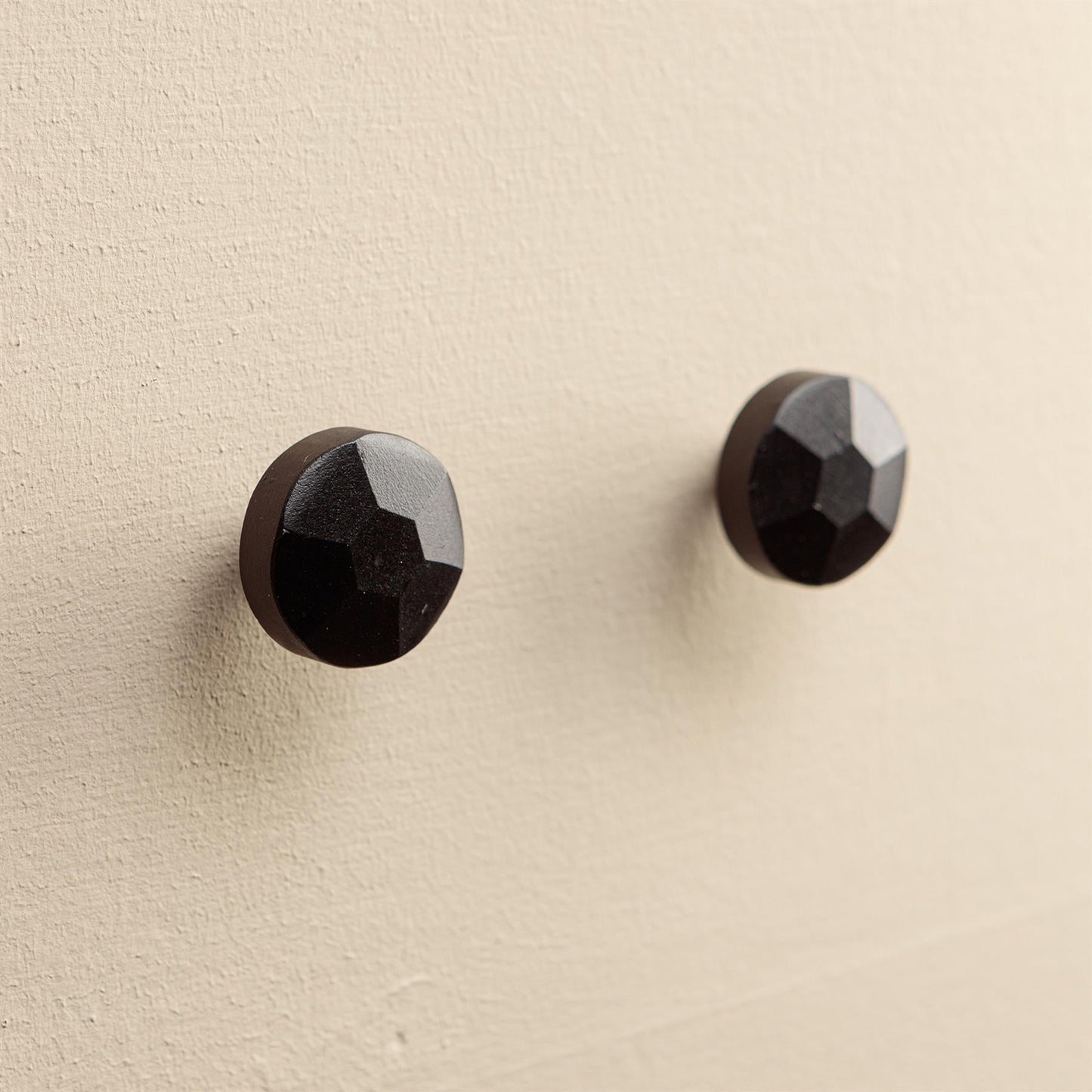 Uma Black Stone Drawer Knobs