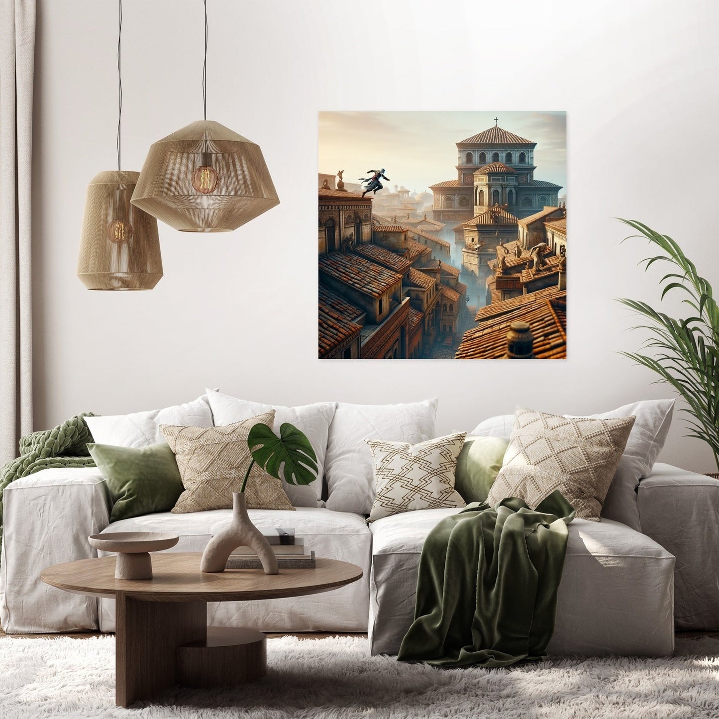 Parkour Pursuit Canvas