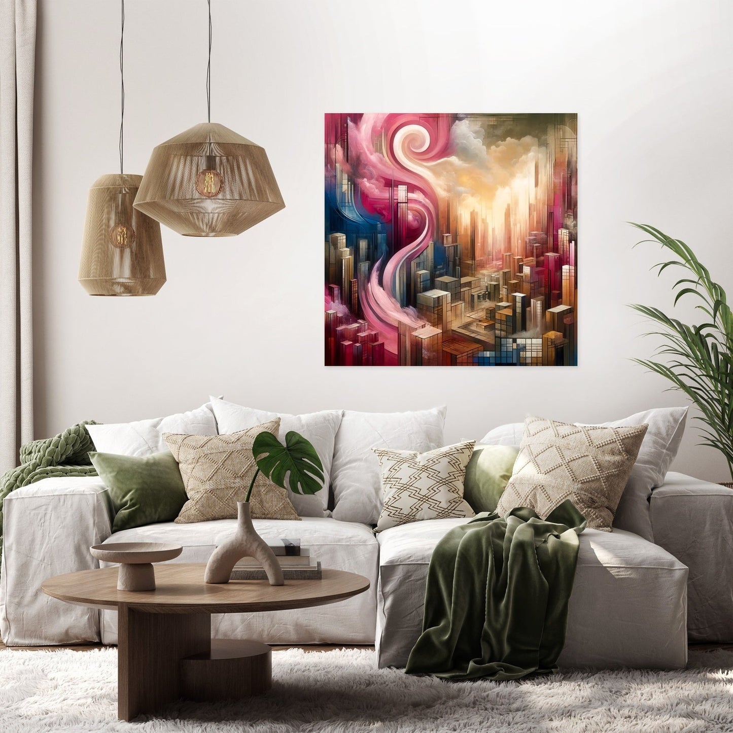 Urban Harmony Canvas
