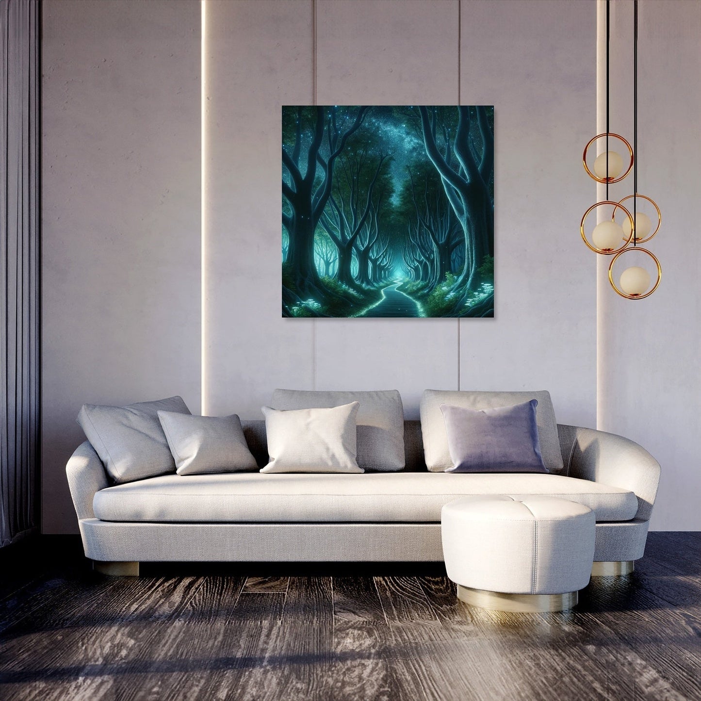 Glowing Grove Canvas