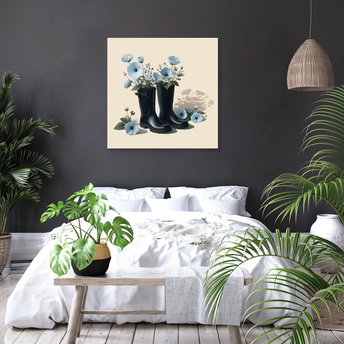 Spring's Gentle Steps Canvas