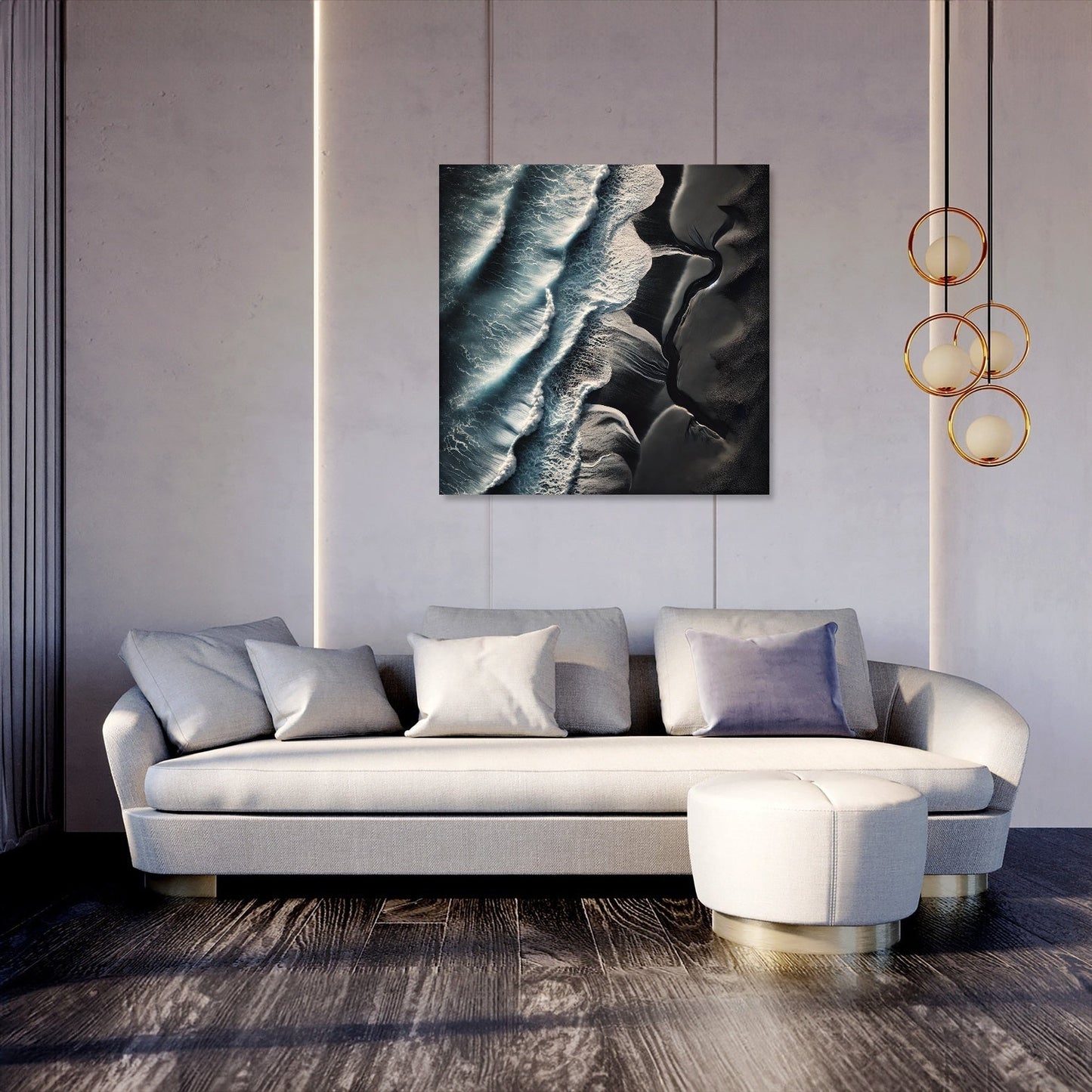 Tranquil Waves Canvas