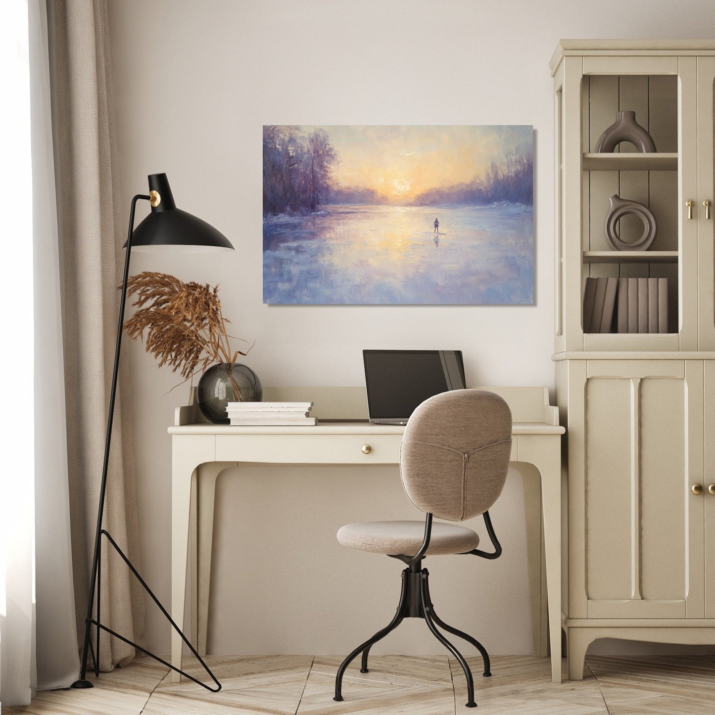 Sunset Skater Canvas