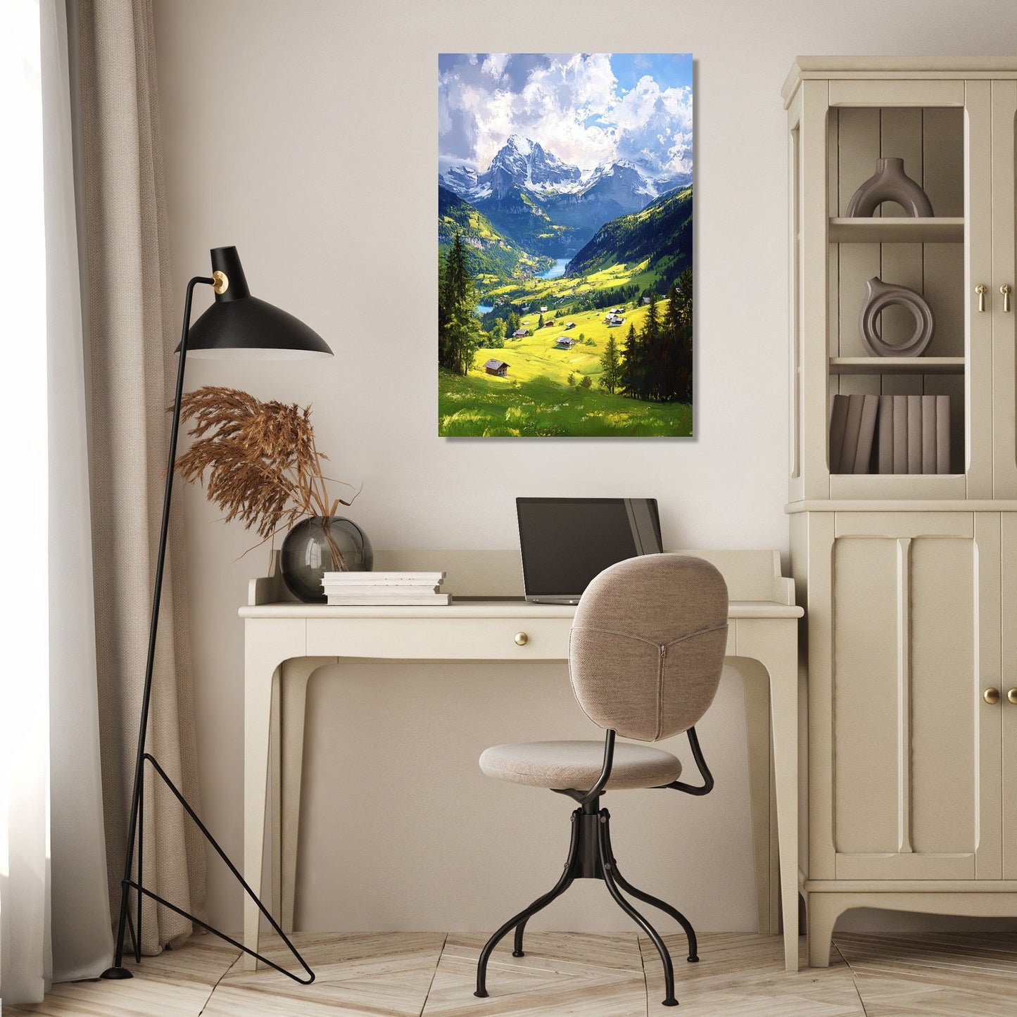 Swiss Alps Harmony Canvas