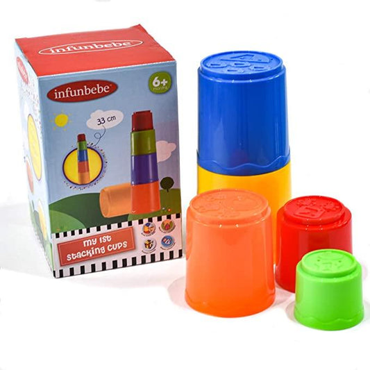 My First Stacking Cups Early Development Sensory Toy