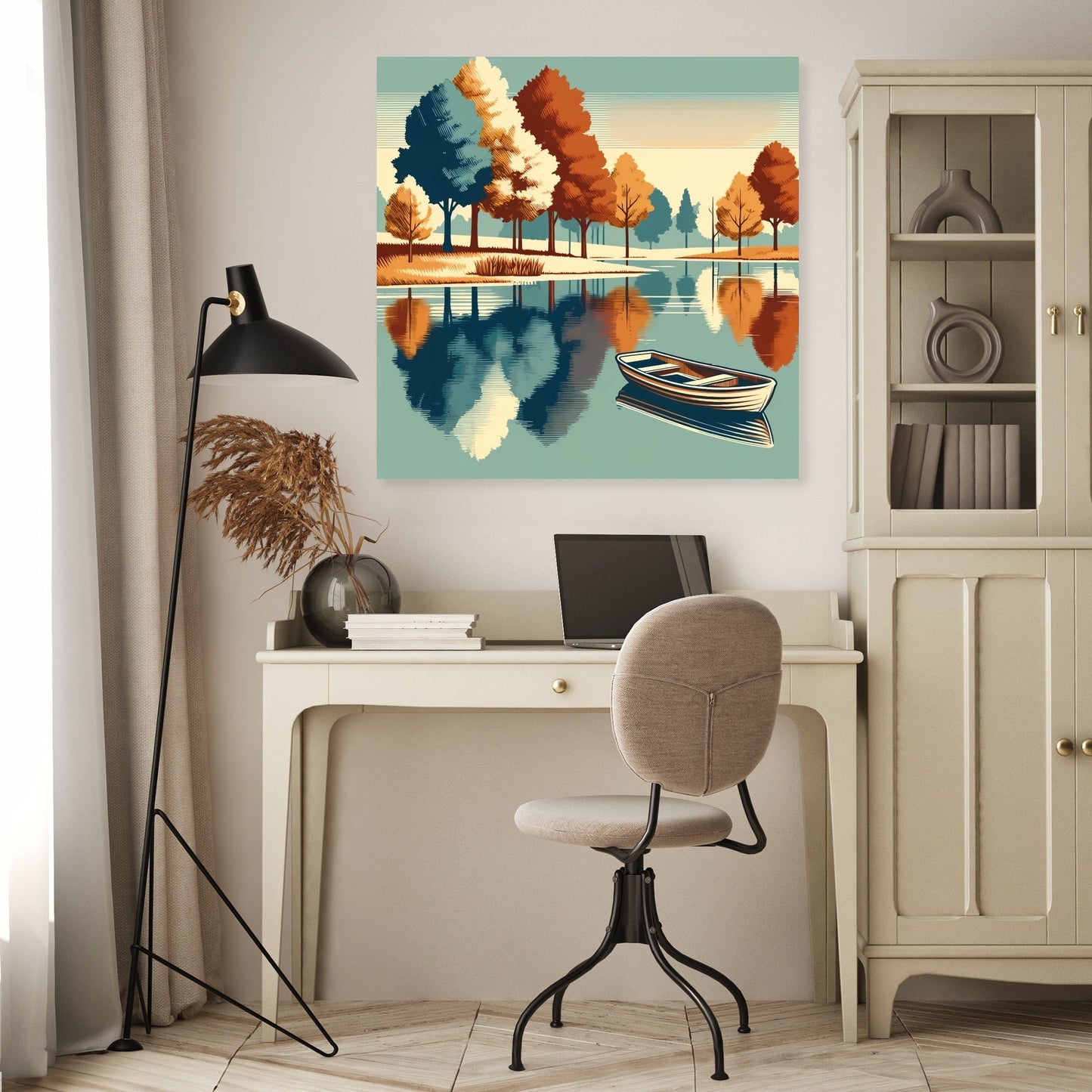 Autumn Reflection Canvas