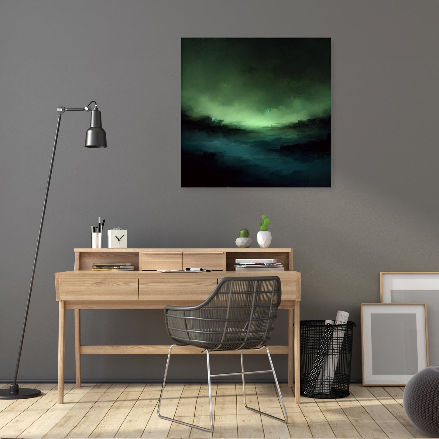 Ominous Horizon Depths Canvas