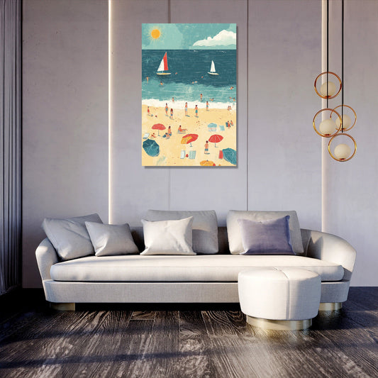 Beachside Daydream Canvas