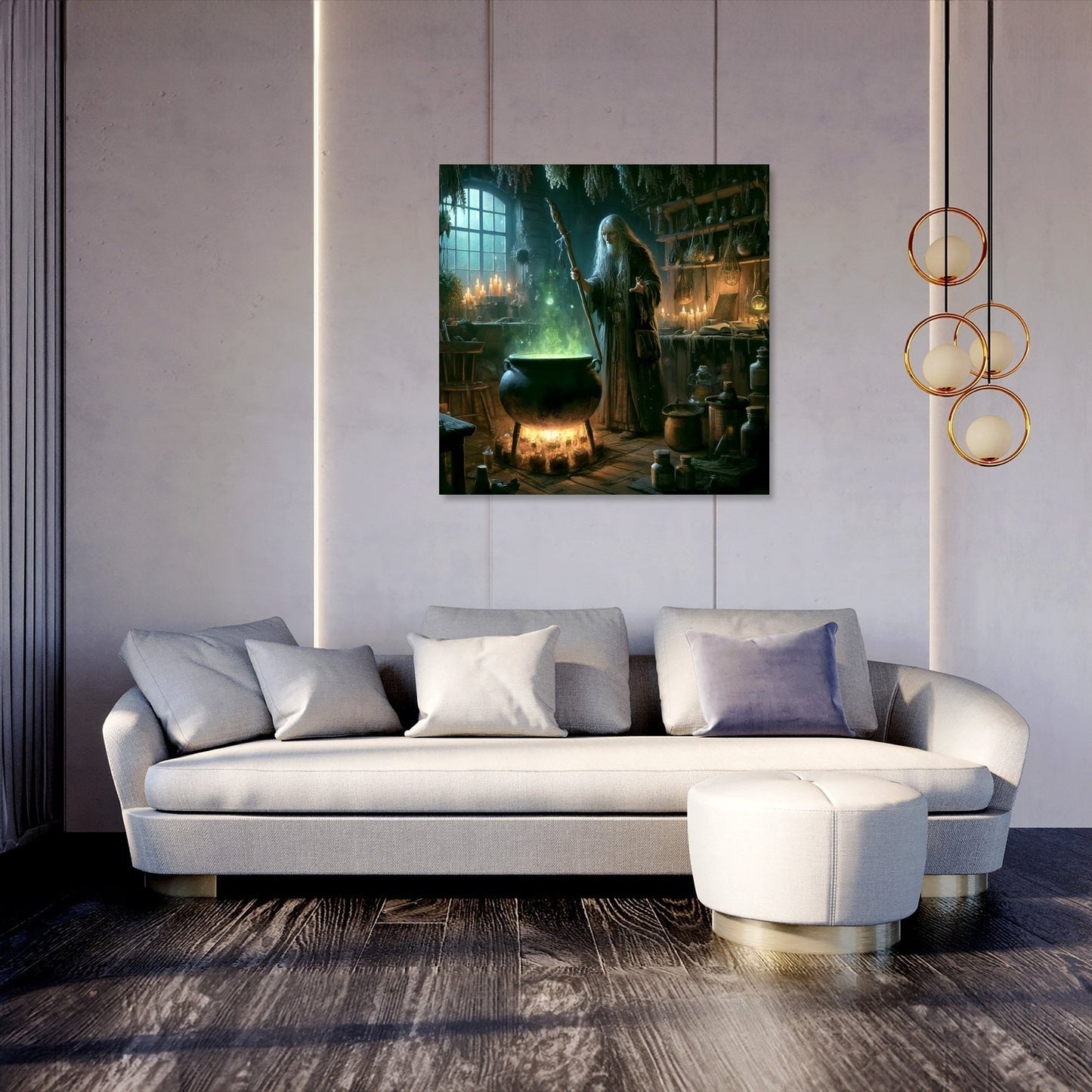 Enchantress's Brew Canvas