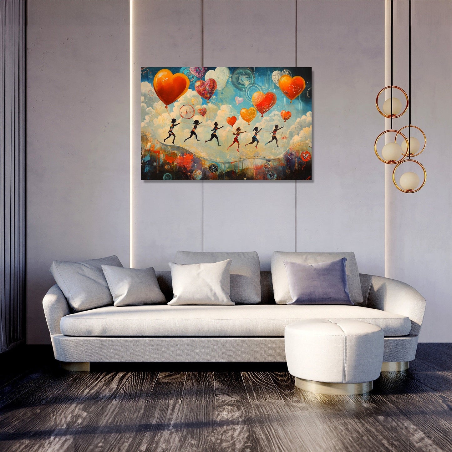 Cardio Dreamscape Canvas