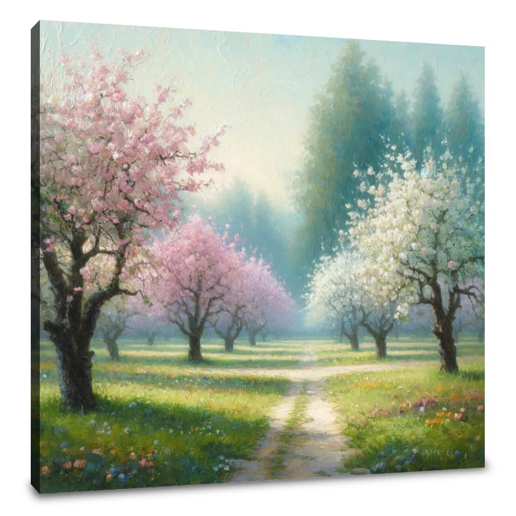 Orchard in Bloom Canvas