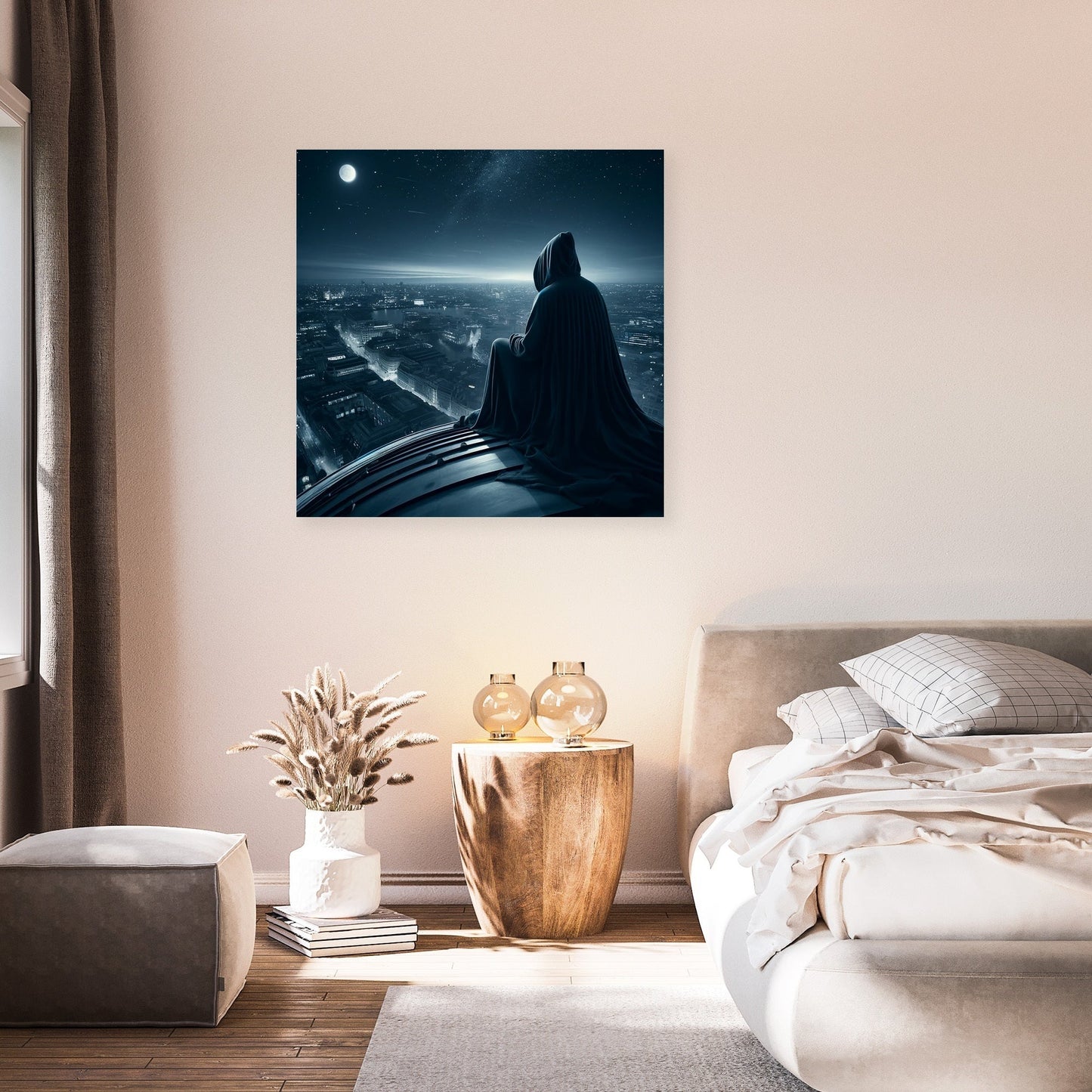Watcher of the Night Canvas