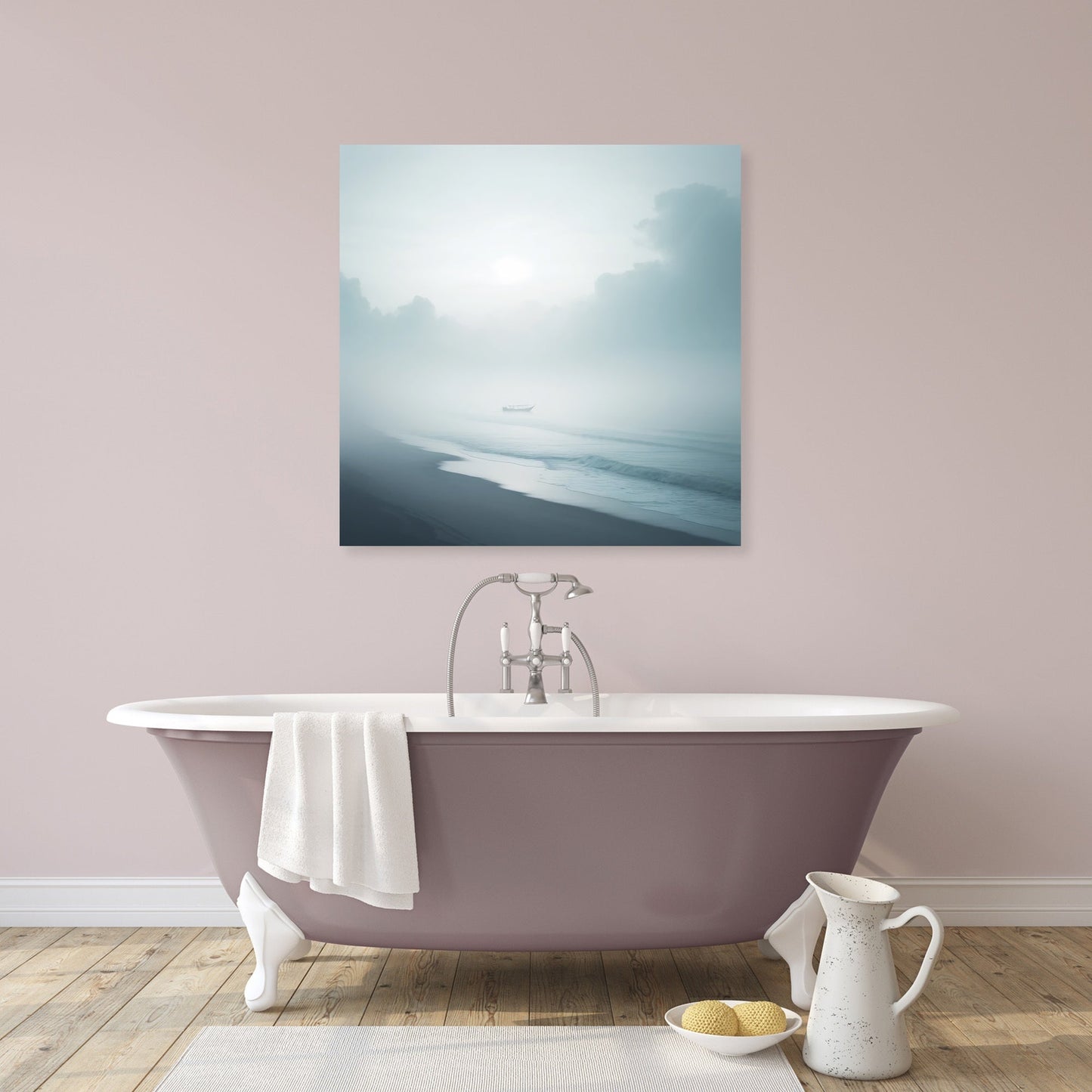 Coastal Fog Canvas