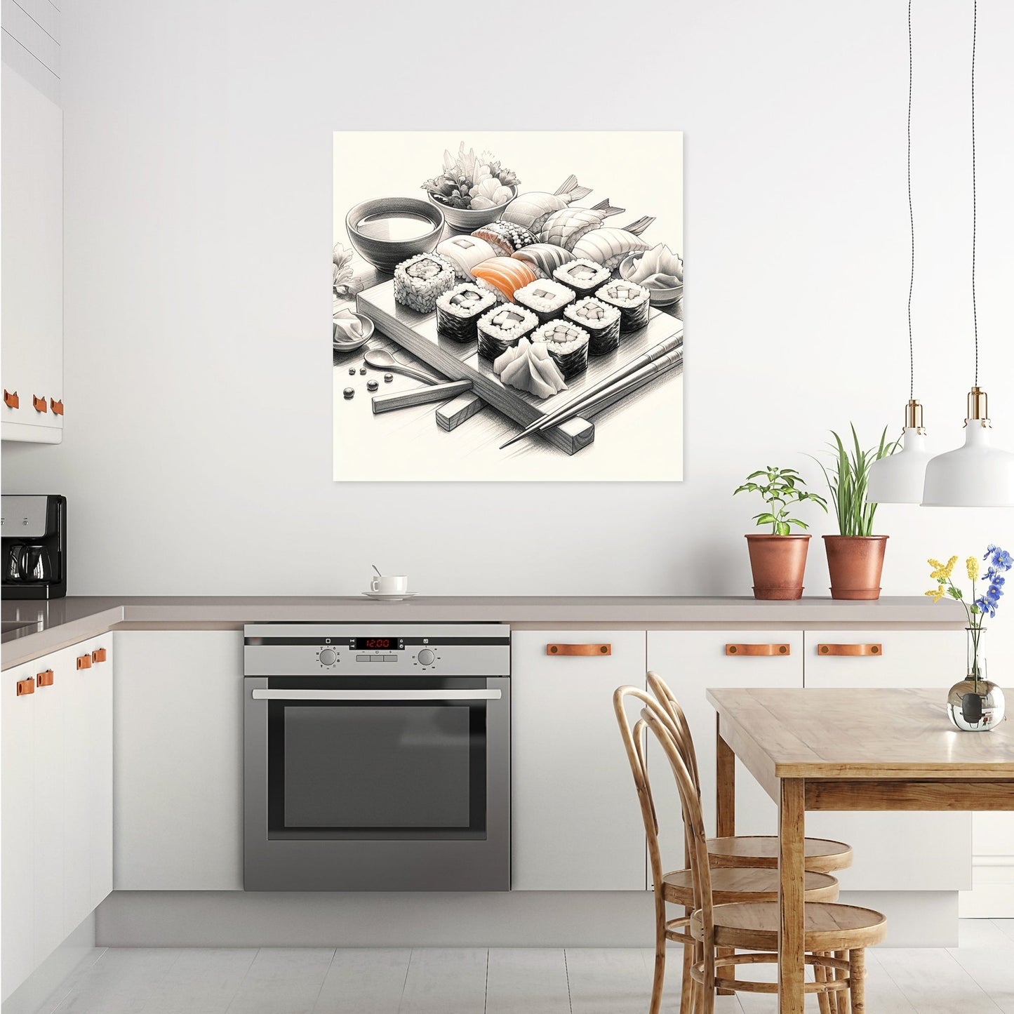 Sushi Zen Canvas