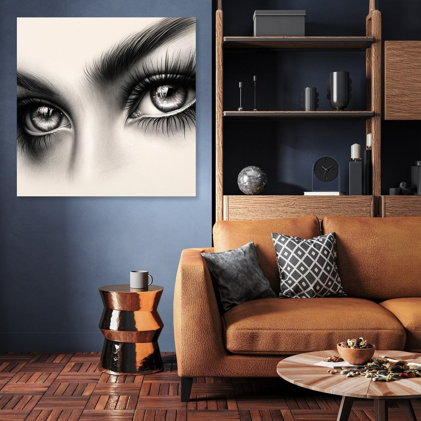Realistic Gaze Canvas